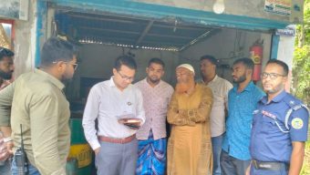 বরিশালে মজুদ করা জ্বালানি তেল জব্দ, জরিমানা