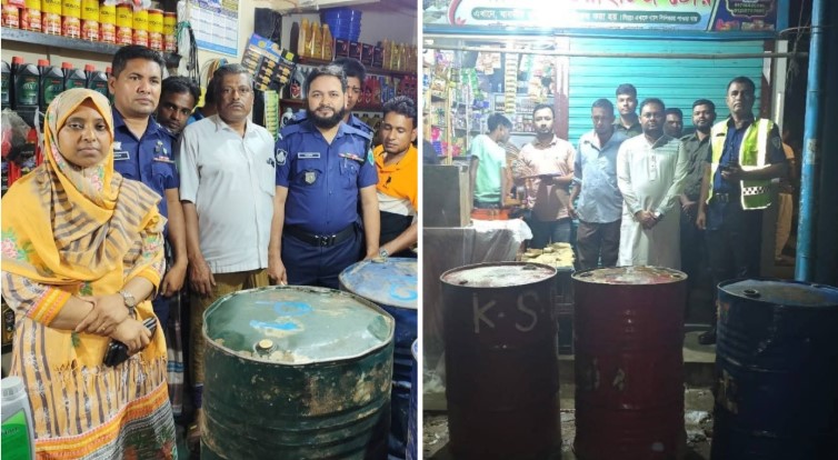 পেট্রোলে সিঁদুর মিশিয়ে তৈরি হতো নকল ‘অকটেন’