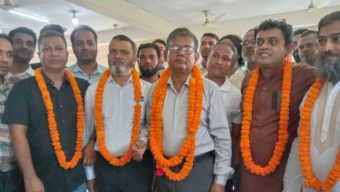 ভোলা প্রেস ক্লাবের নেতৃত্বে নজরুল-নাসির