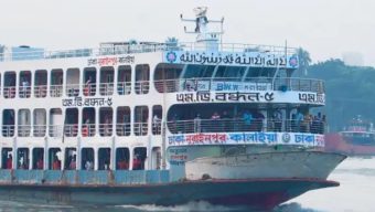 লঞ্চে ৮ মাস বয়সী শিশু রেখে উধাও ‘বাবা’
