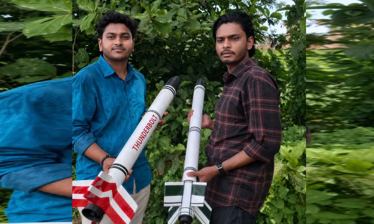 মামা-ভাগ্নে মিলে বানালেন ‘থান্ডারবোল্ট’ মিসাইল—স্বপ্ন এখন আকাশ ছোঁয়ার