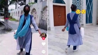 স্কুল ড্রেসে মসজিদে ছাত্রীর টিকটক, টিসি দিল শিক্ষাপ্রতিষ্ঠান
