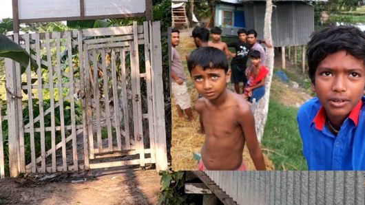 উজিরপুরের সাতলায় গেট বসিয়ে চলাচল বন্ধ, স্কুলগামী শিক্ষার্থীসহ শতশত স্থানীয়দের ভোগান্তি