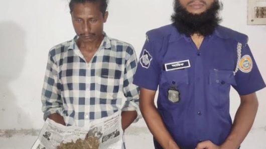 মির্জাগঞ্জে ৫০ গ্রাম গাঁজাসহ মাদক ব্যবসায়ী গ্রেপ্তার