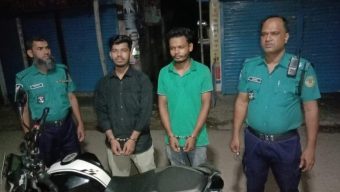 সাহেবের হাটে ওয়ার্কশপের আড়ালে মাদকের কারবার: ইয়াবাসহ ২ জন গ্রেফতার, ১৪ দিনের সাজা