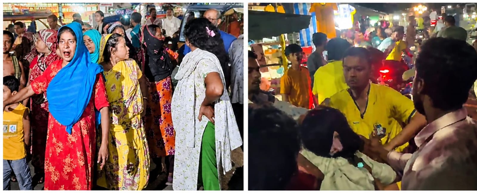 বরিশালে নারী দোকানির গায়ে হাত দেওয়ার অভিযোগ বিএম কলেজ ছাত্রদলের সাধারণ সম্পাদকের বিরুদ্ধে, সড়ক অবরোধ করে বিক্ষোভ