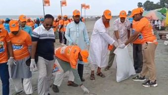 বিশ্ব পরিবেশ দিবসে ‘প্লাস্টিকমুক্ত কুয়াকাটা’ অভিযান