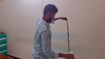 বরিশালে ক্লিনিকের এসি খুলতেই বের হলো ৪ ফুটের কালনাগিনী!