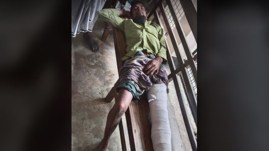 গলাচিপায় প্রতিবন্ধীকে মারধর হাসপাতালে ভর্তি