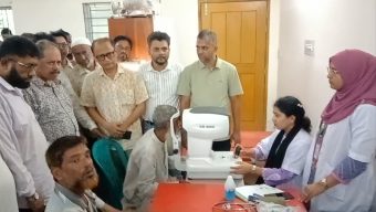 বরিশালে জিয়া শিশু কিশোর মেলার উদ্যোগে ফ্রি চক্ষু ক্যাম্প: ৫০০ রোগীকে চিকিৎসা, ৬০ জনের অপারেশনের ব্যবস্থা