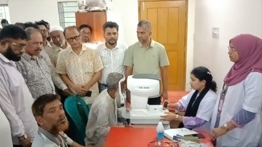 বরিশালে জিয়া শিশু কিশোর মেলার উদ্যোগে ফ্রি চক্ষু ক্যাম্প: ৫০০ রোগীকে চিকিৎসা, ৬০ জনের অপারেশনের ব্যবস্থা