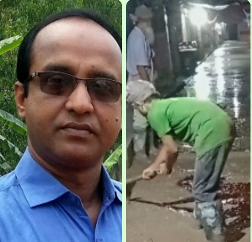 ৪০ বছর পর সাহেবেরহাট বাজারের প্রধান সড়কে ঢালাই দীর্ঘদিনের দুর্ভোগ লাঘবে স্বস্তি ব্যবসায়ী-ক্রেতাদের, উন্নয়নকাজ নিয়ে আলোচনায় চেয়ারম্যান এইচ এম জাহিদ