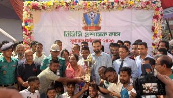 বরিশালে জাঁকজমকপূর্ণ আয়োজনে বিসিসি প্রশাসক কাপ ফুটবল টুর্নামেন্টের ফাইনাল অনুষ্ঠিত